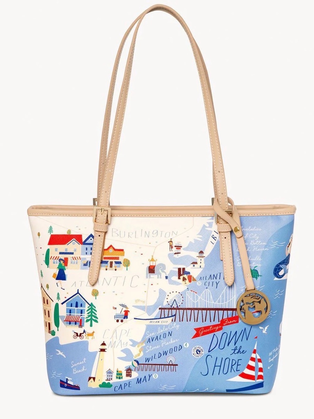 Spartina Down The Shore Small Tote … Jersey Shore